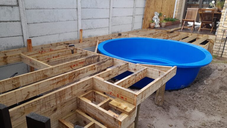 fiberglass pool installation cape town